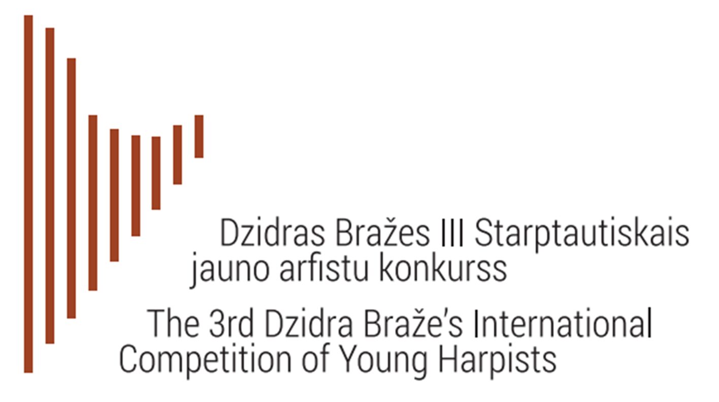 Logo Dzidras Bražes starptaustiskais jauno arfistu konkurss